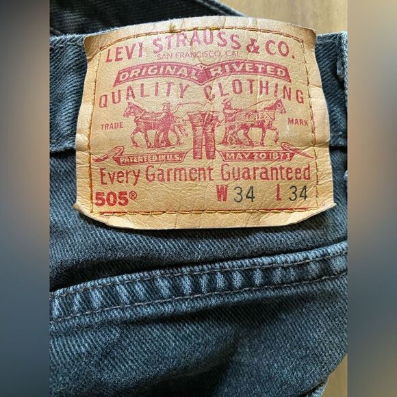 Levi’s 505 size 34 34 - Picture 2 of 5